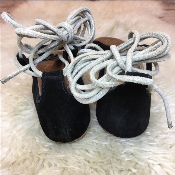 FREE PEOPLE Fiji Metallic Leather Sandals - Picture 6 of 8